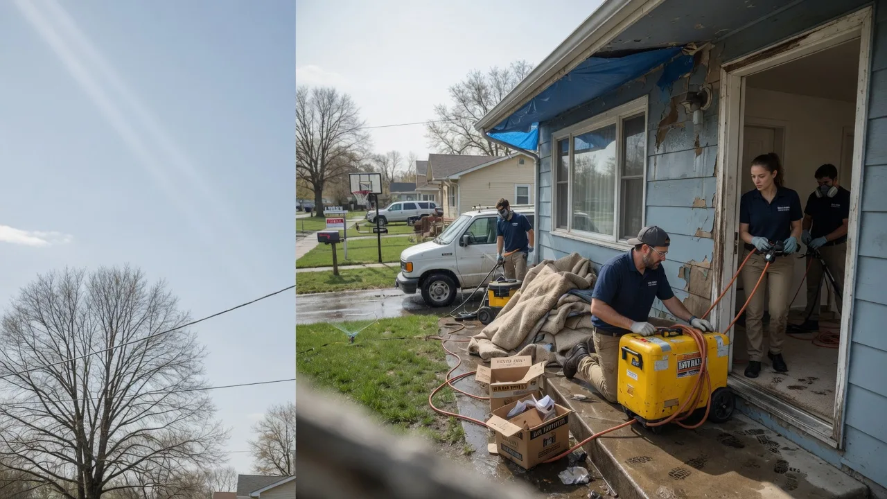 Basement Flood Cleanup in Healdton, OK near me